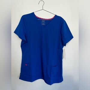 Heart soul scrub top